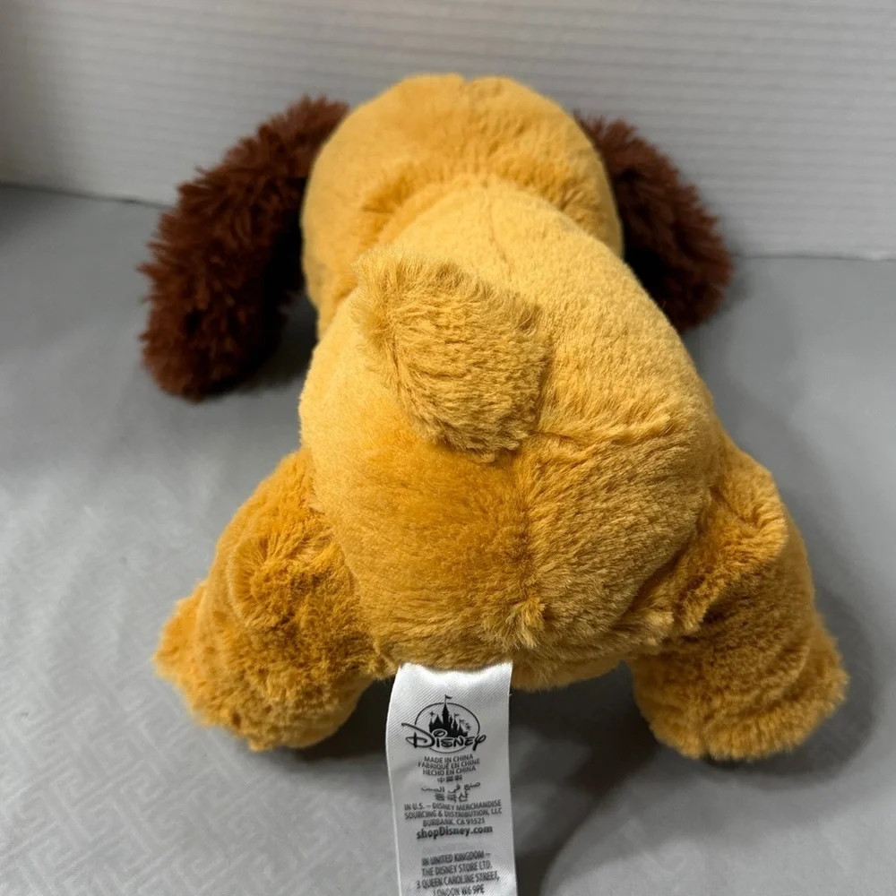 Disney Parks Babies Lady Dog Plush Pink Blanket Pouch From Lady and The Tramp